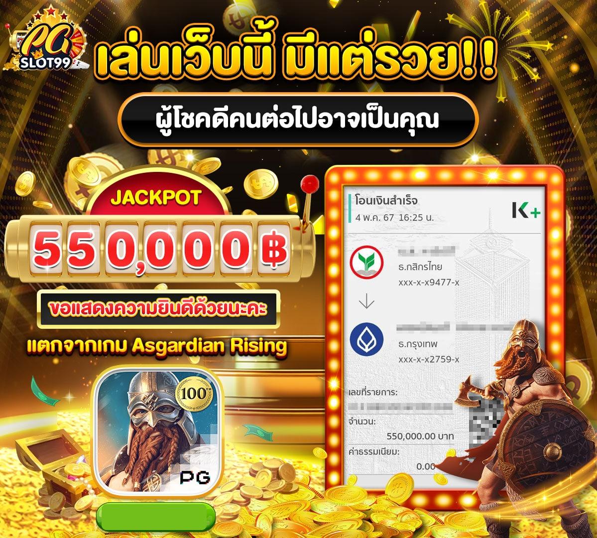 เกมสล็อต ค่าย PG เว็บตรง รวมเกมมาแรง โบนัสแตกง่าย 2024