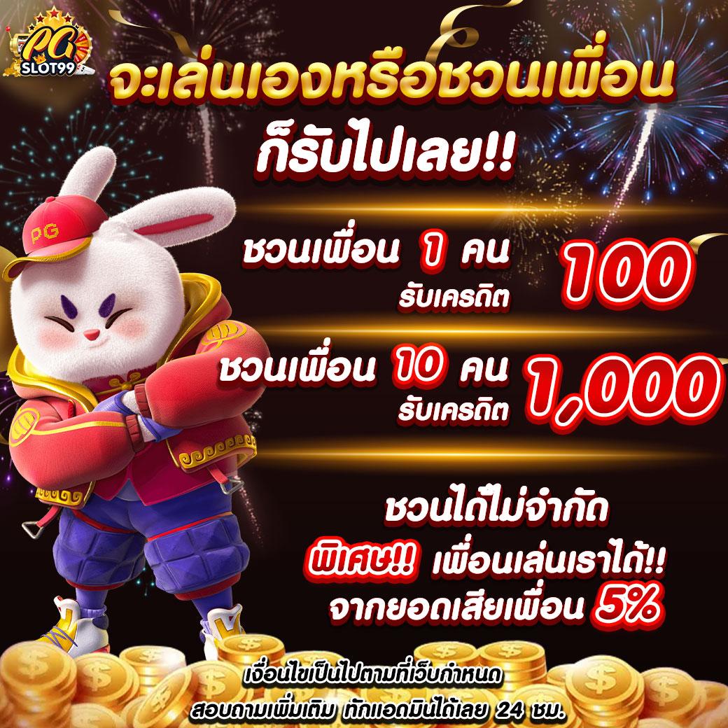 เครดิตฟรี PG 2024 โบนัสทันที ไม่ต้องฝาก ล่าสุด สมัครง่ายได้เงินจริง